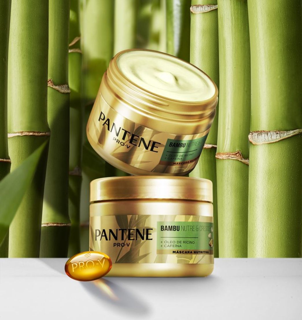 Fashion Pantene Máscara de Hidratação Bambu