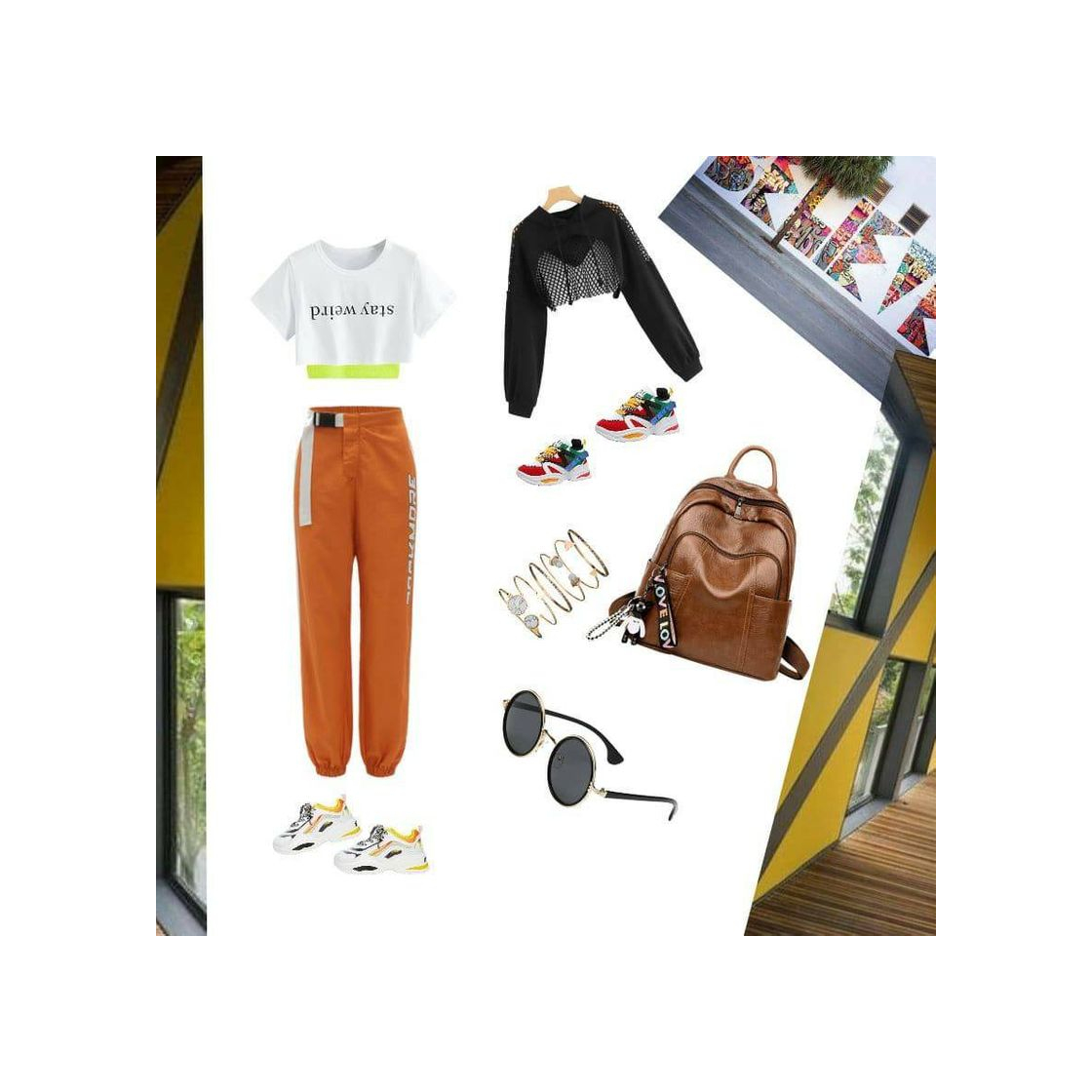 Moda Look completo SHEIN swag feminino