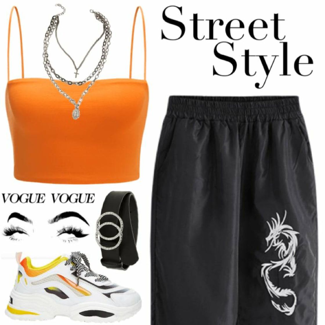 Moda Street look completo SHEIN