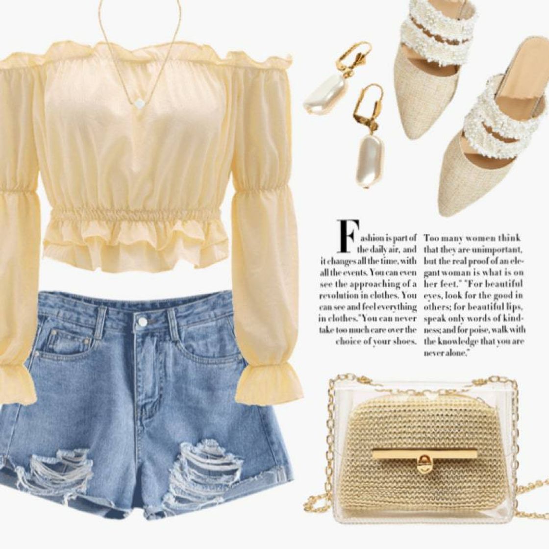 Fashion Verão look completo SHEIN