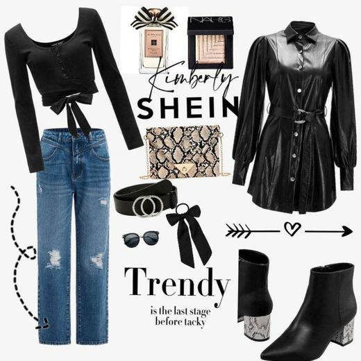 Casual chick look completo SHEIN