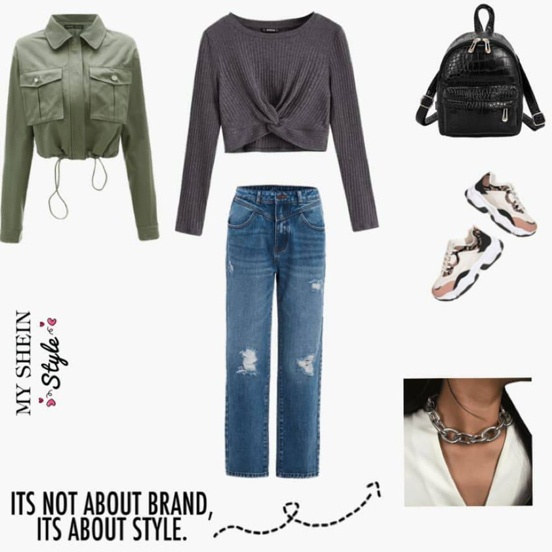 Fashion Casual look completo SHEIN