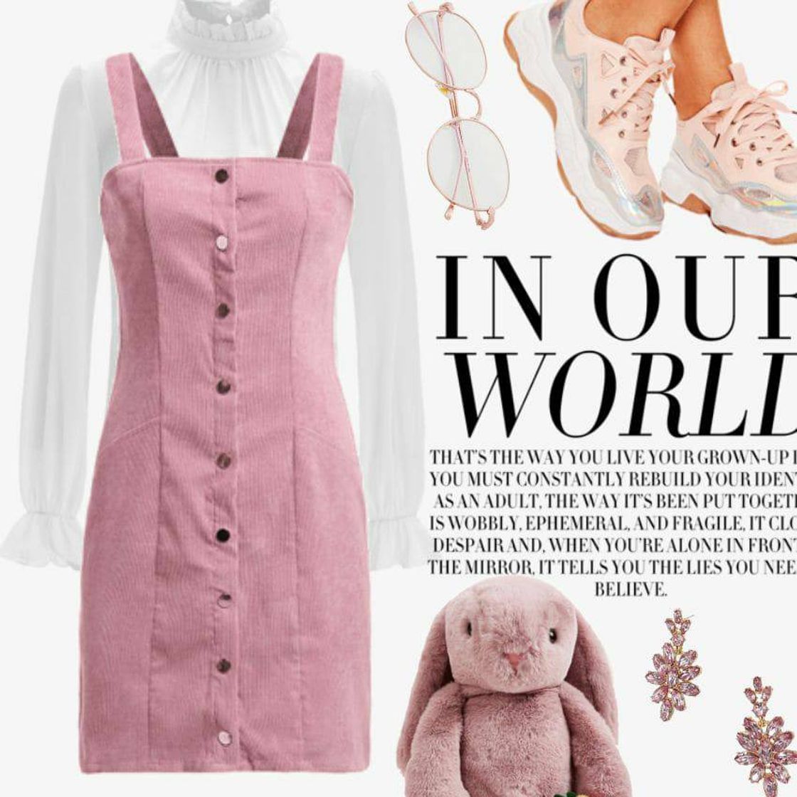 Moda Pink look SHEIN