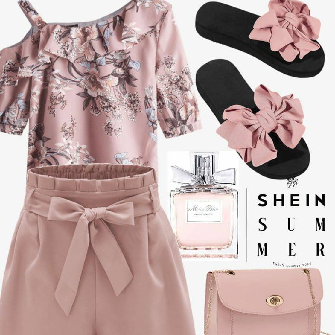 Moda Pink look SHEIN