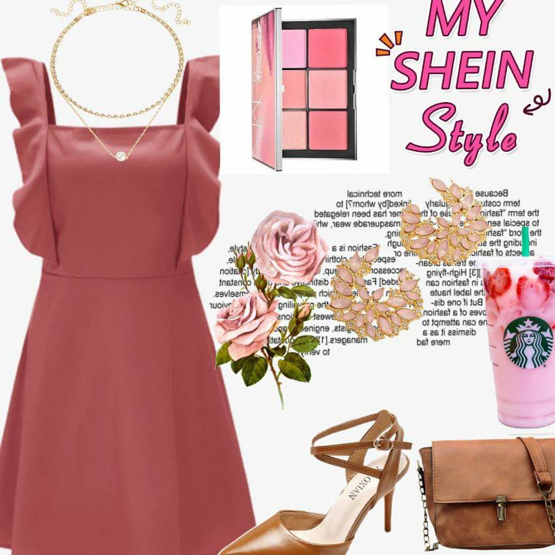 Moda Pink look SHEIN