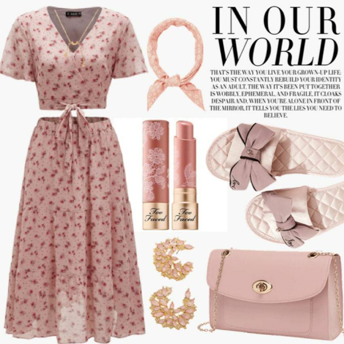 Moda Pink look SHEIN