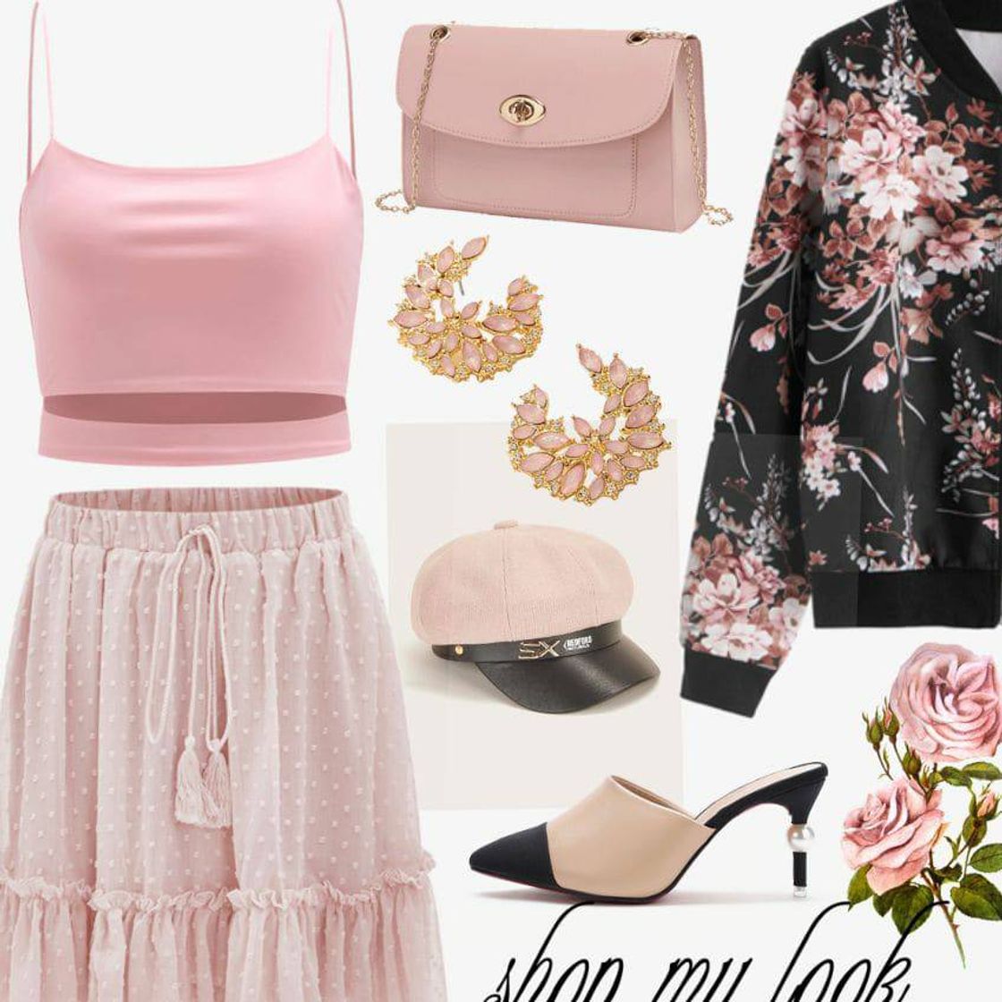 Moda Pink look SHEIN