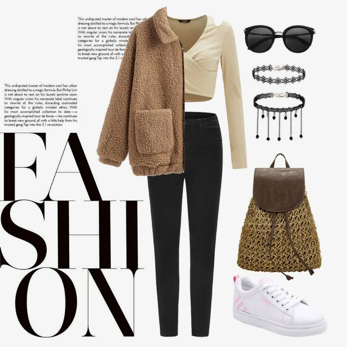 Moda Casual chick look SHEIN