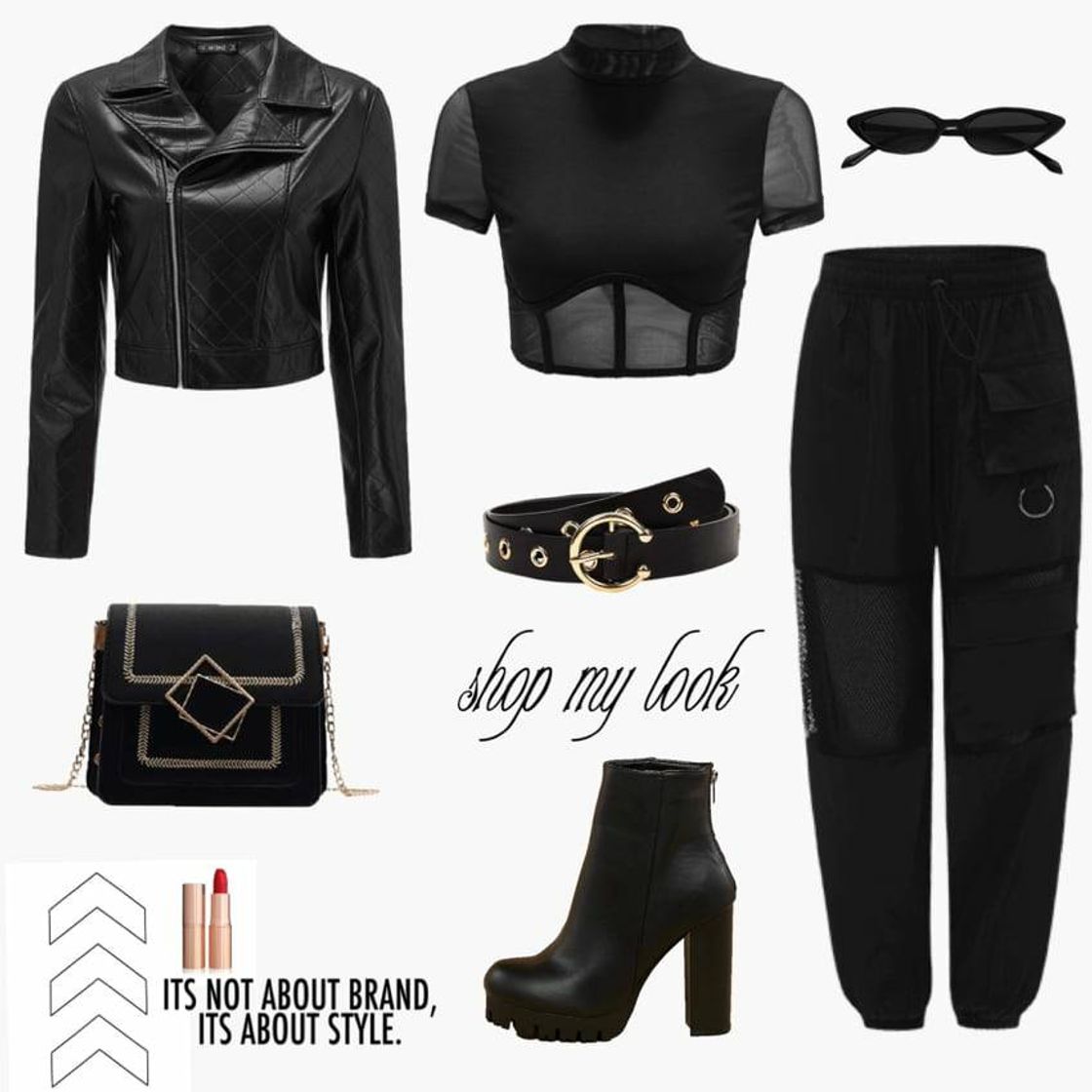 Fashion Black look SHEIN