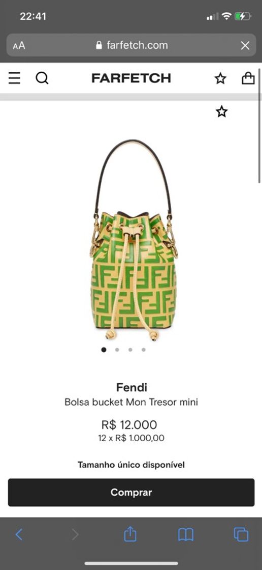 Moda Bolsa “saco” Fendi