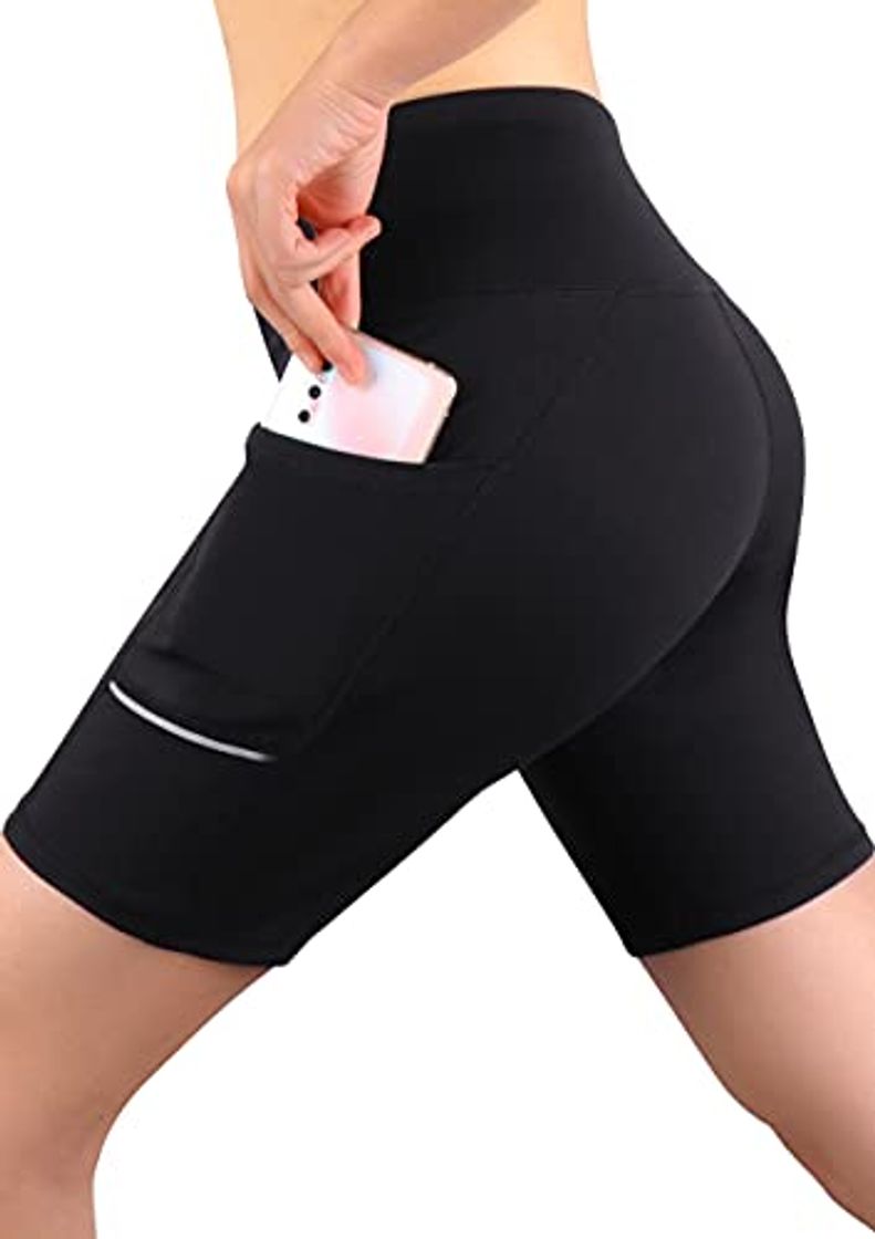 Fashion GRAT.UNIC Pantalón Corto Deportivo para Mujer, Running Pantalones Cortos de Yoga con