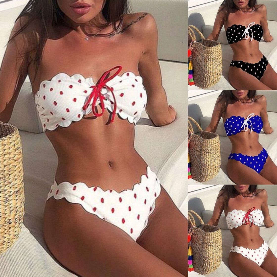 Fashion LYworld Mujer Sexy Conjunto De Bikini 2019 Verano Sexy Push Up Ropa