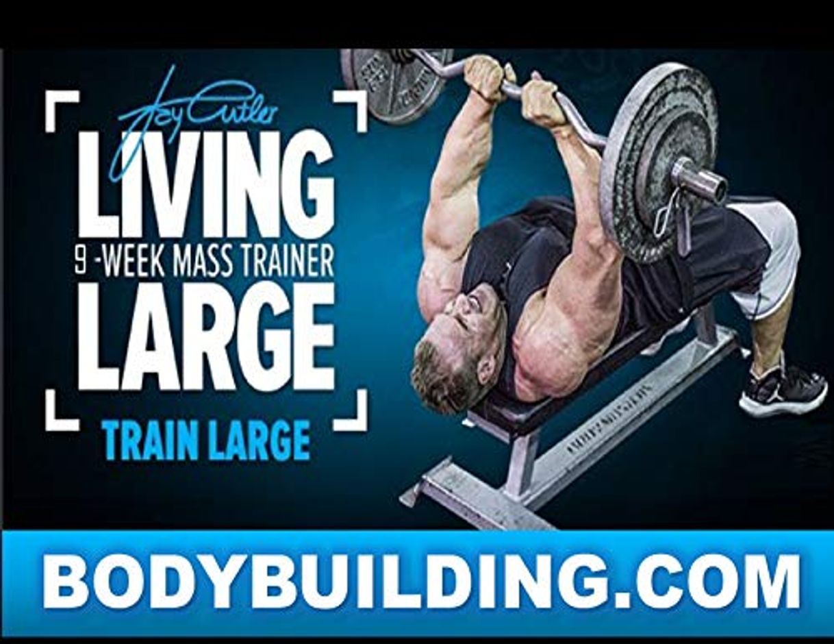 Libros Living Large with Jay Cutler: 9 Weeks Workout Plan