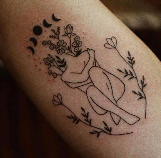 Tatto no braço 🖤