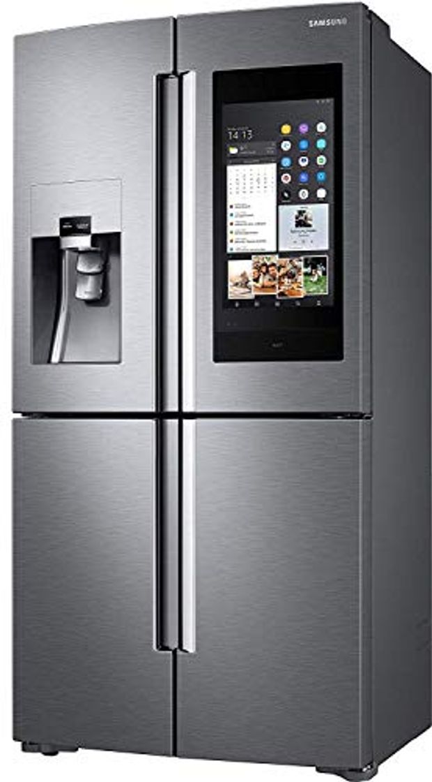 Social Samsung RF56N9740SR nevera puerta lado a lado Independiente Acero inoxidable 550 L