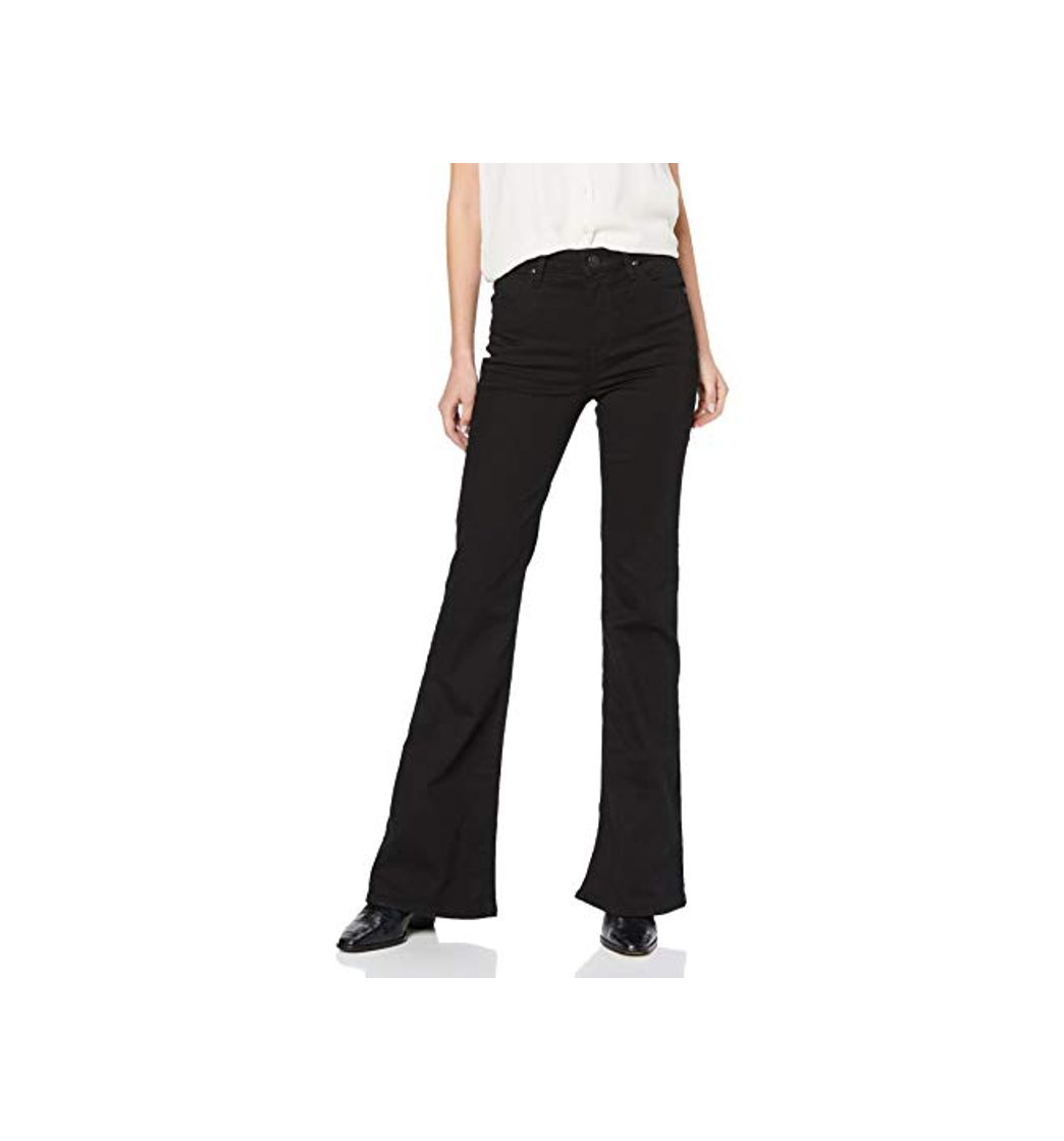 Fashion Lee Breese Pantalones para Mujer, Negro