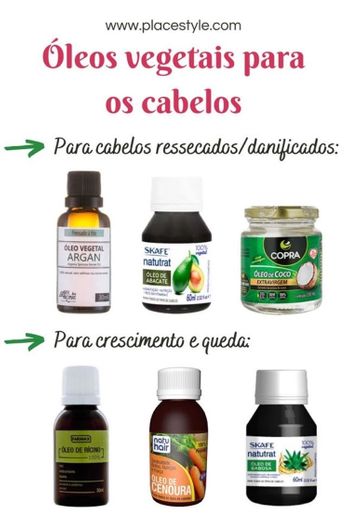 óleos capilares