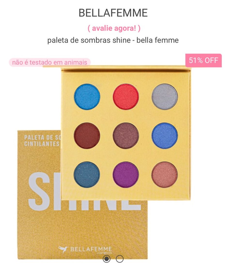 Moda Paleta Bella Femme