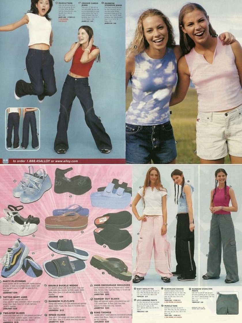 Fashion Garotas fashion dos anos 2000