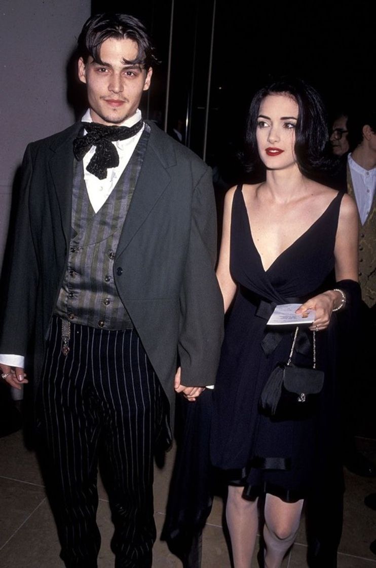 Moda Winona Ryder e Johnny Depp