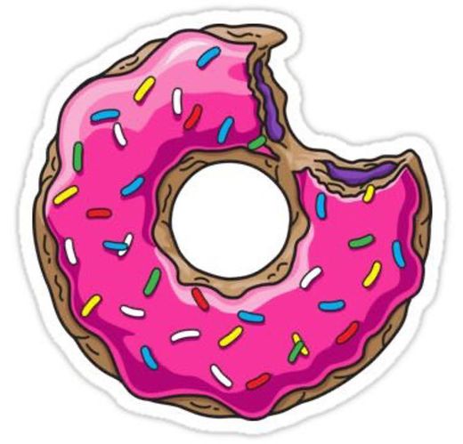 Donuts sticker