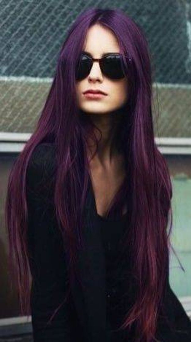 Moda Cabelo roxo 🤤