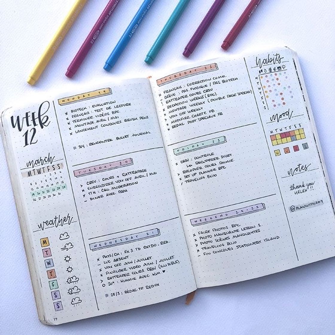 Moda Planner/ Bullet Journal 