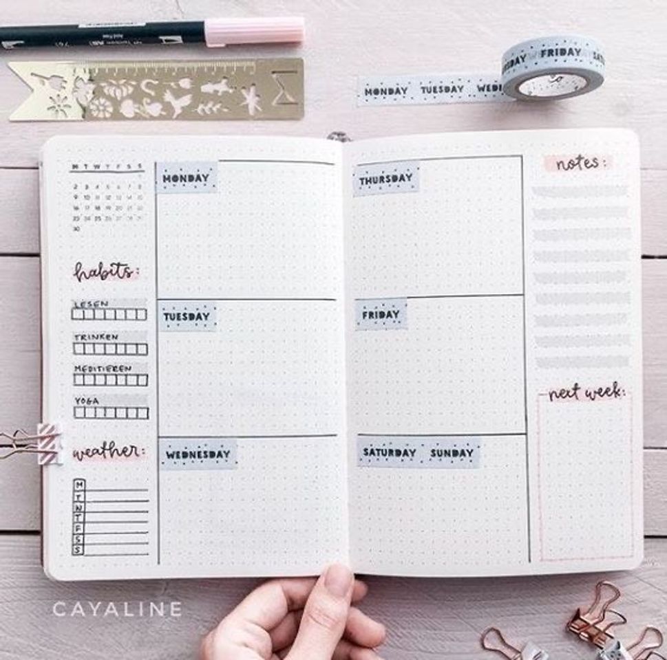 Moda Planner/ Bullet Journal 