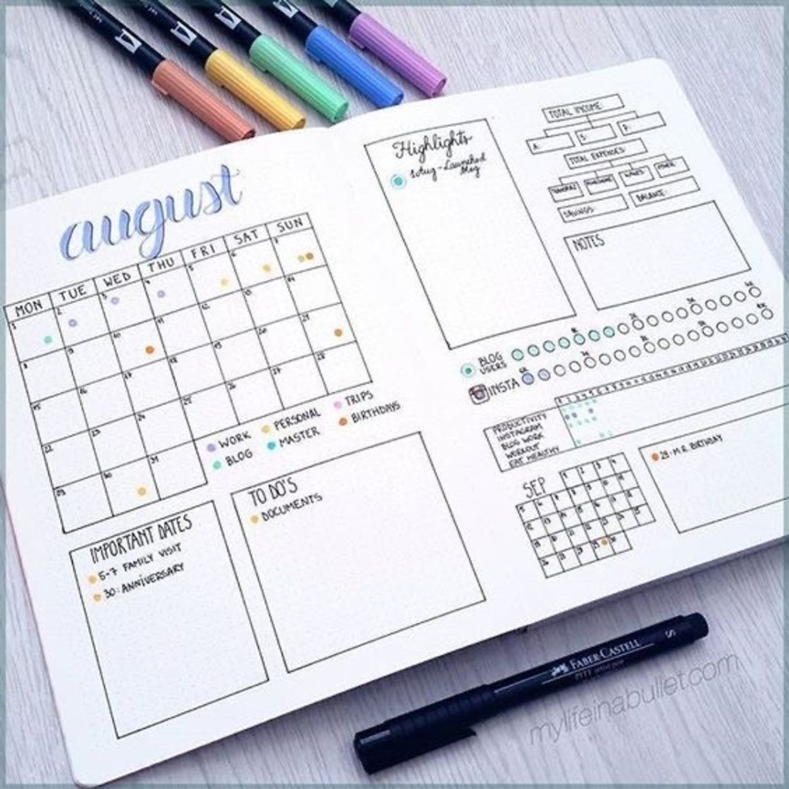 Moda Planner/ Bullet Journal