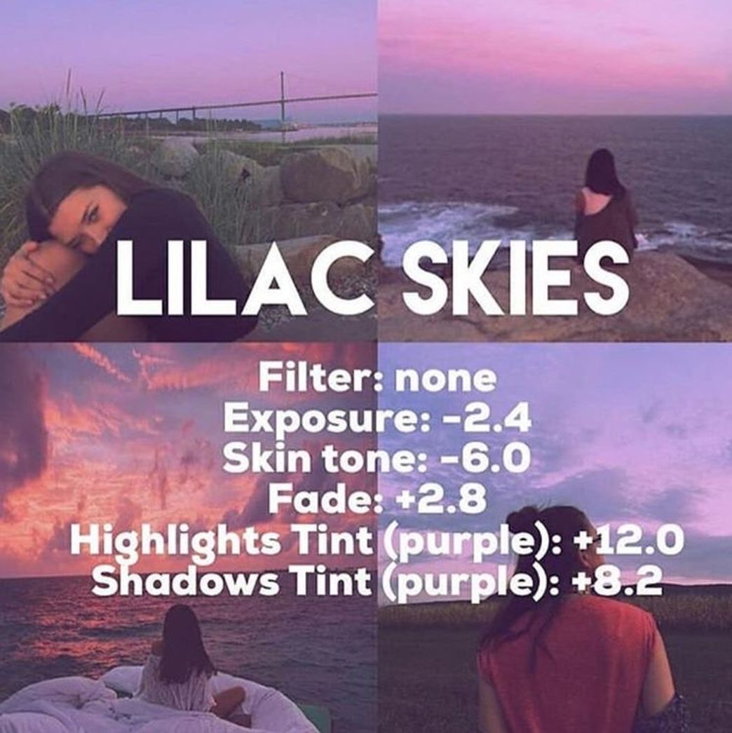 Moda LILAC SKIES