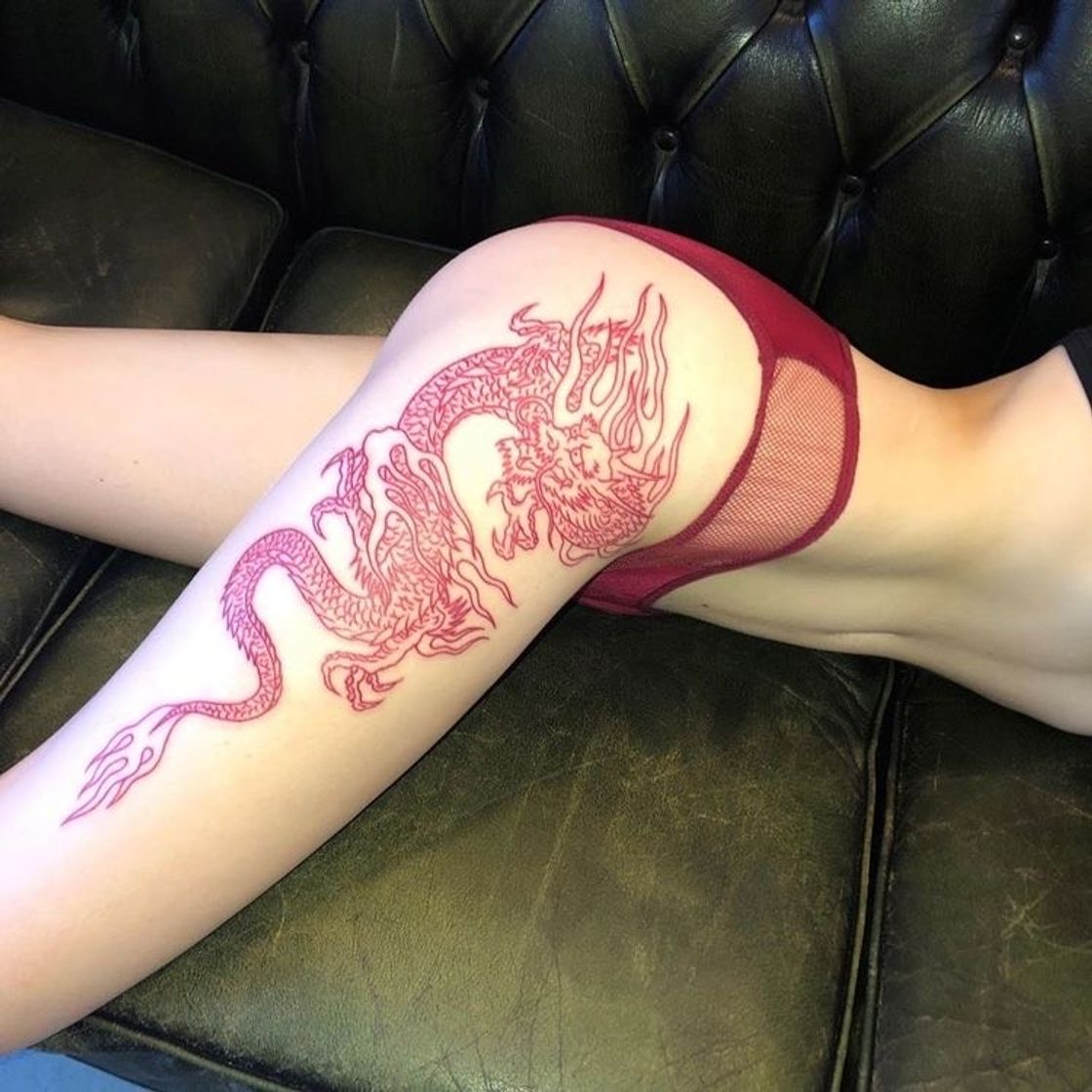 Fashion dragon tattoo 