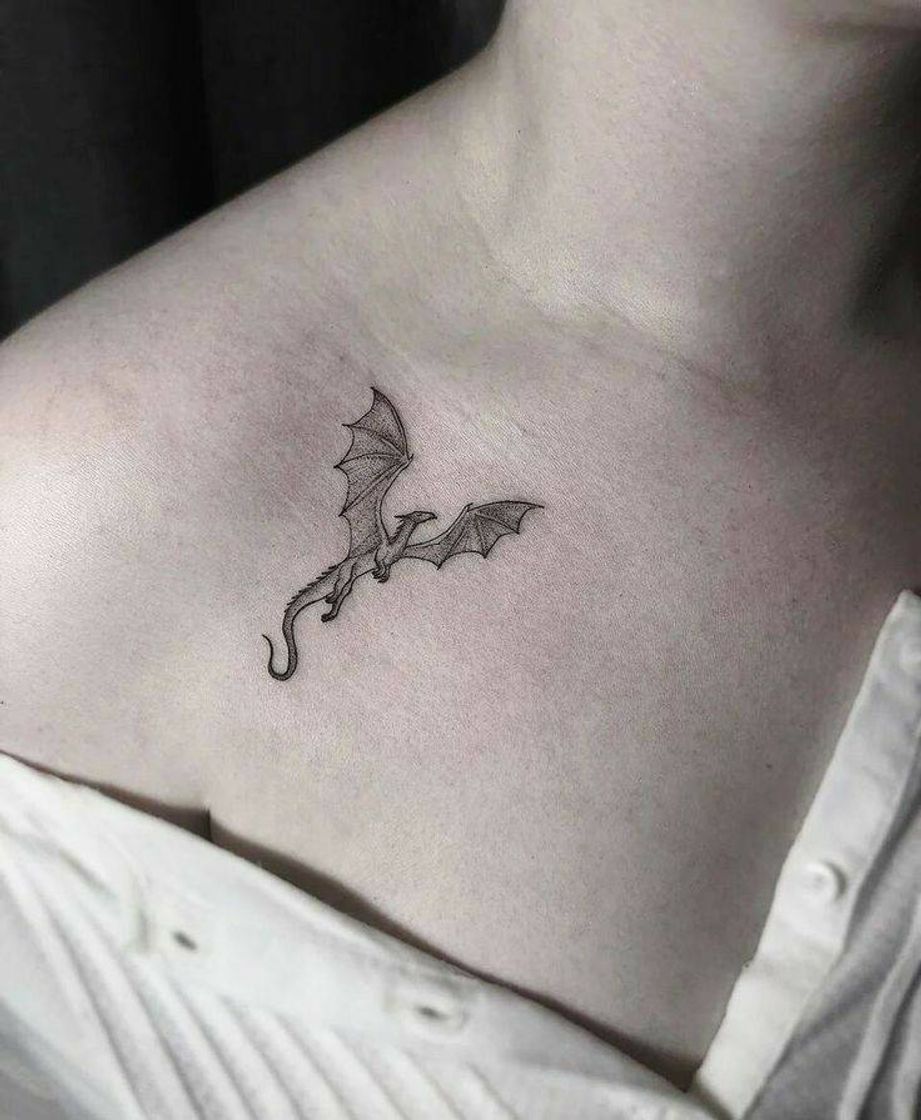 Moda Dragon Tatto