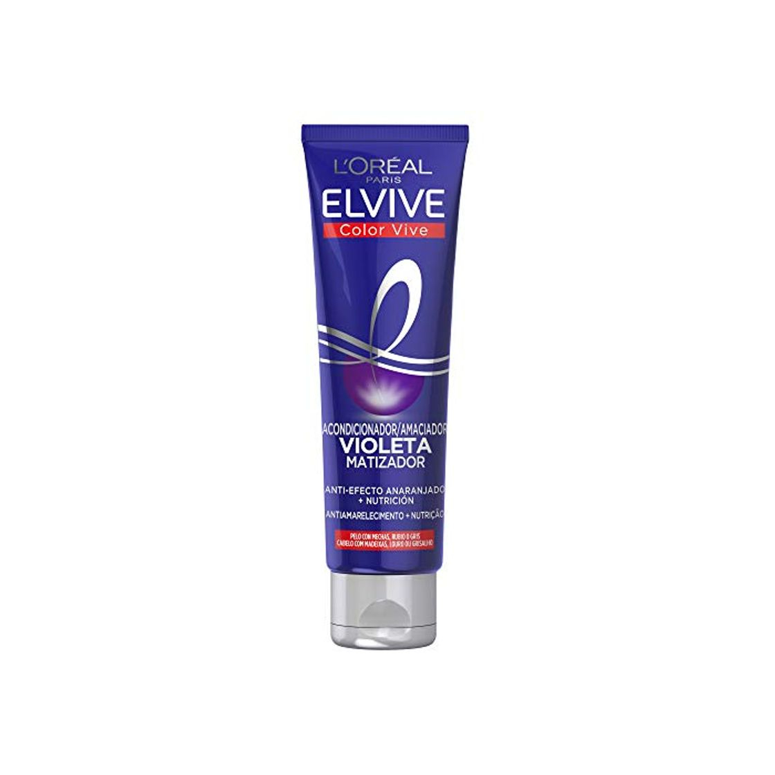 L'Oréal Paris Elvive Color Vive Mascarilla Violeta Matizadora para el Pelo con