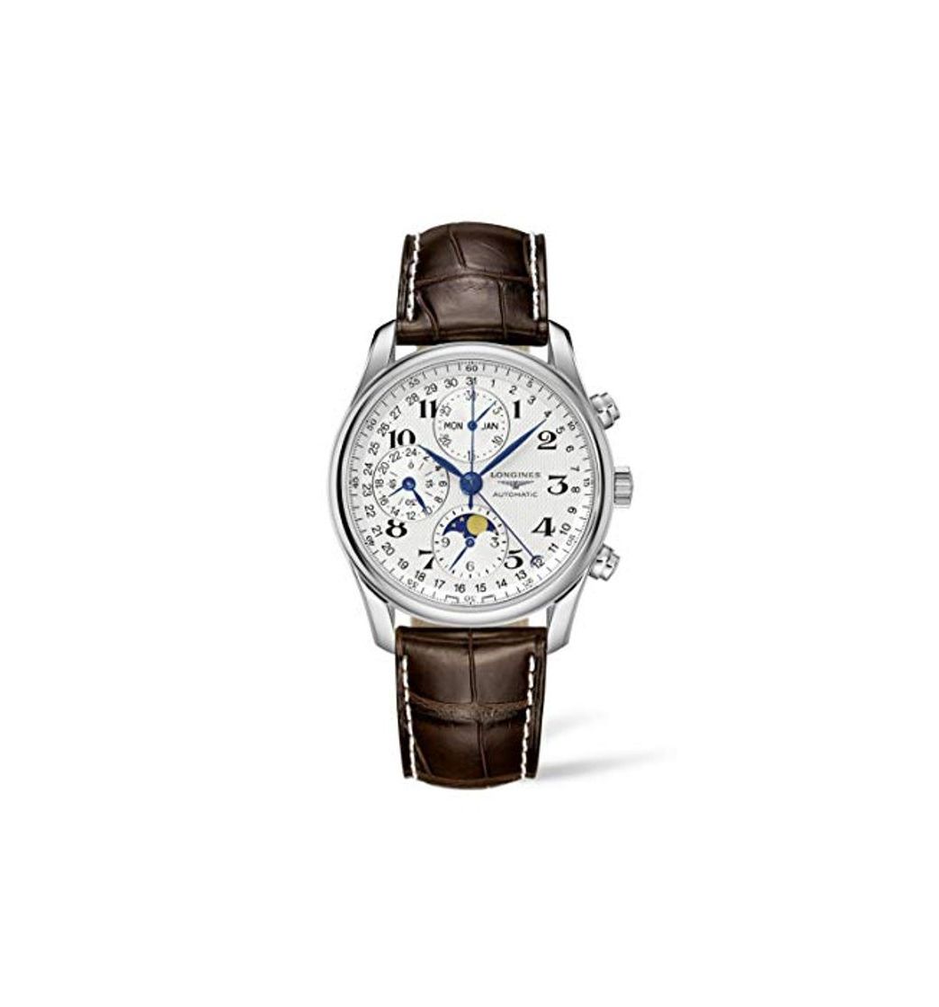 Productos Longines Reloj Analógico para Hombre de Automático con Correa en Piel de