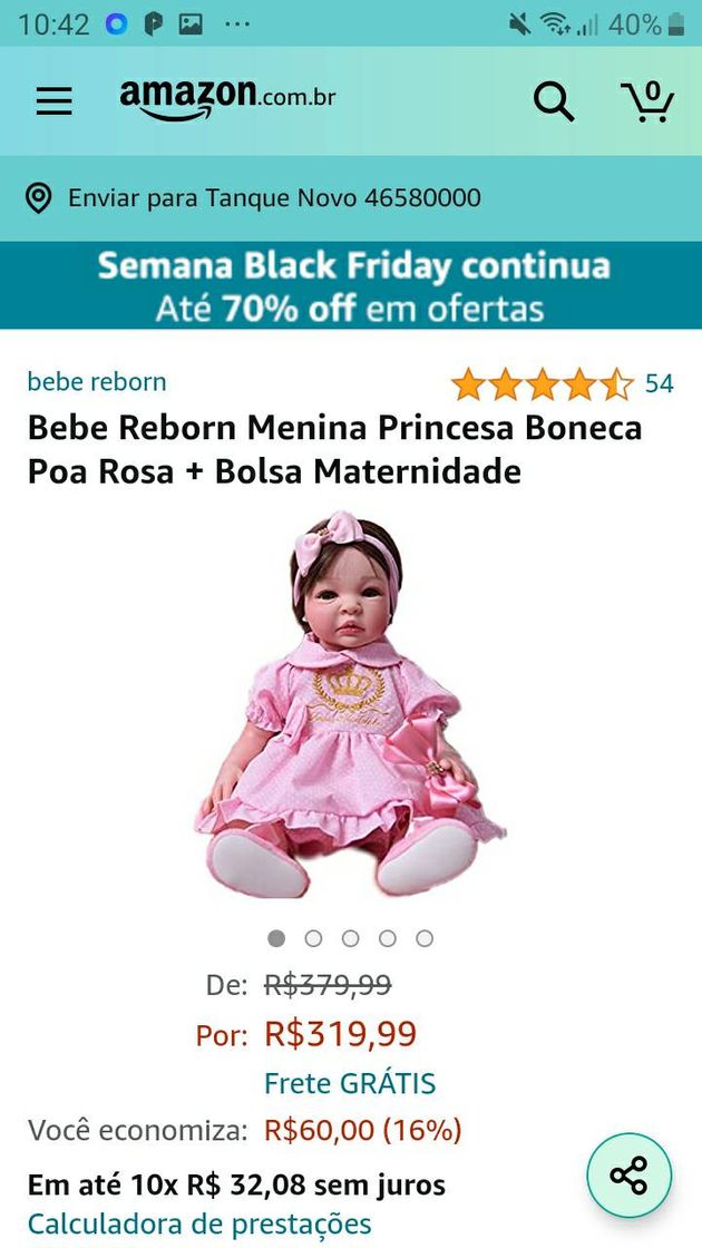 Moda Boneca reborm