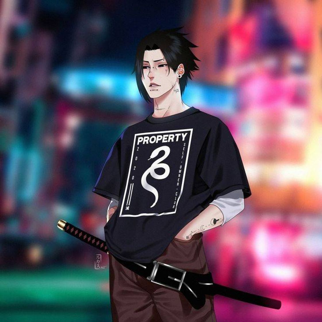 Fashion Sasuke Uchiha