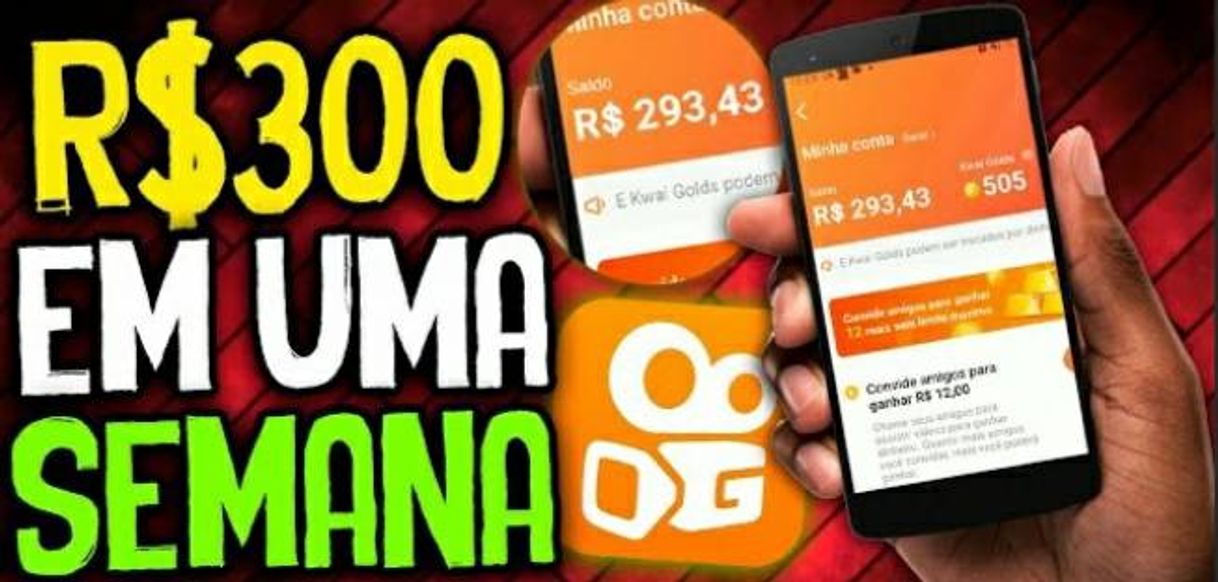 Social App KWAI receba dinheiro assistindo videos 