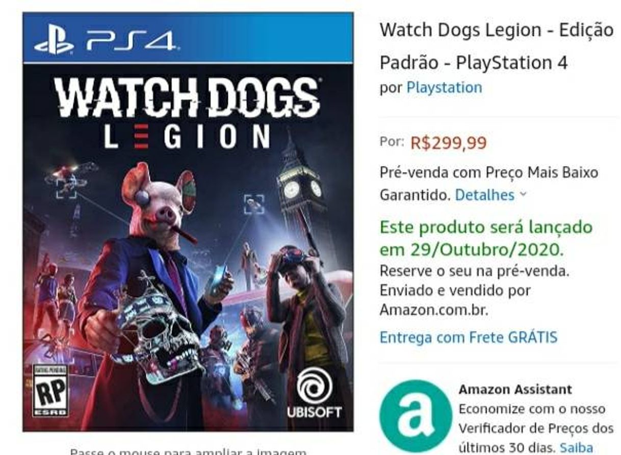 Moda Watch dogs legion