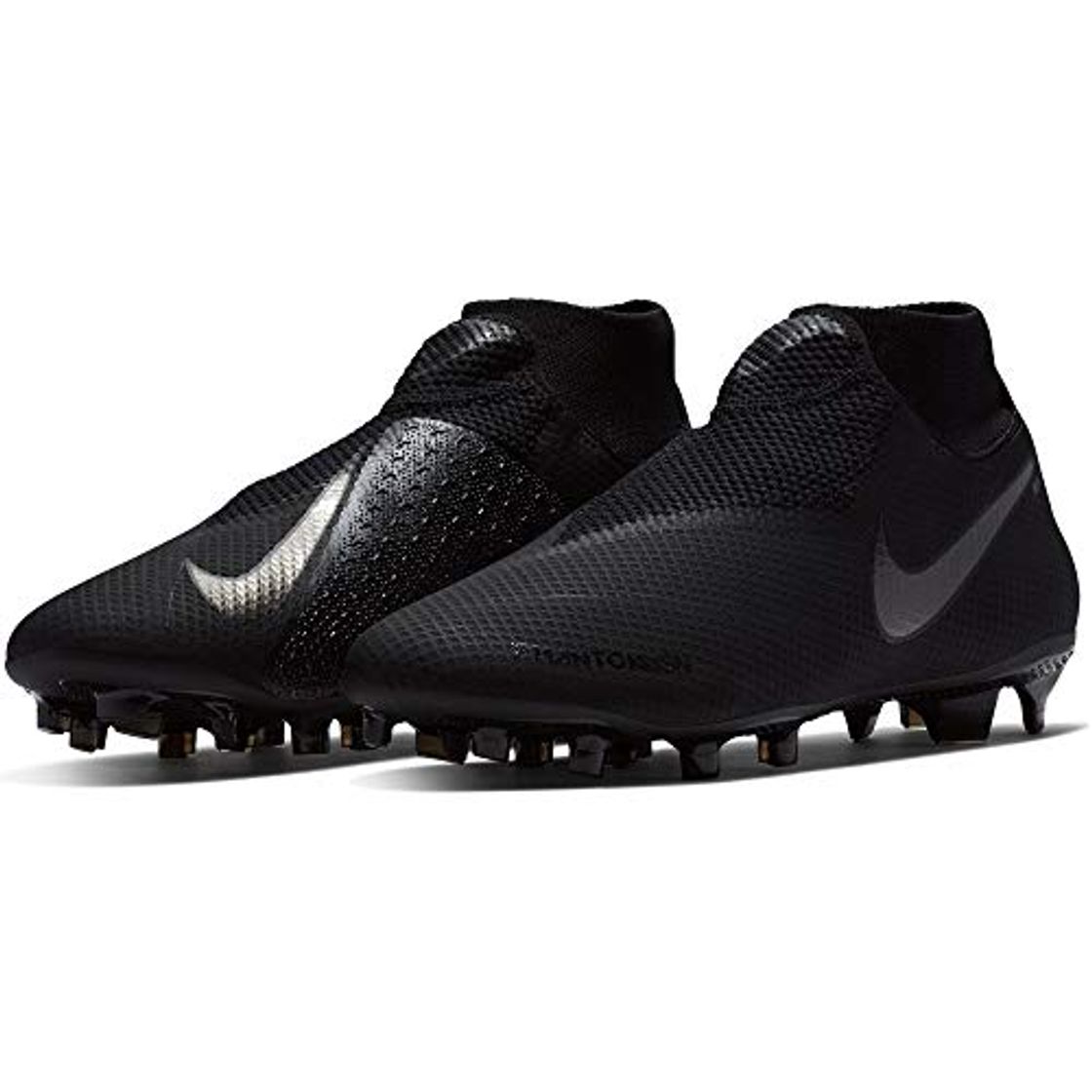 Moda Nike Phantom Vsn Pro DF FG, Zapatillas de Fútbol para Hombre, Negro