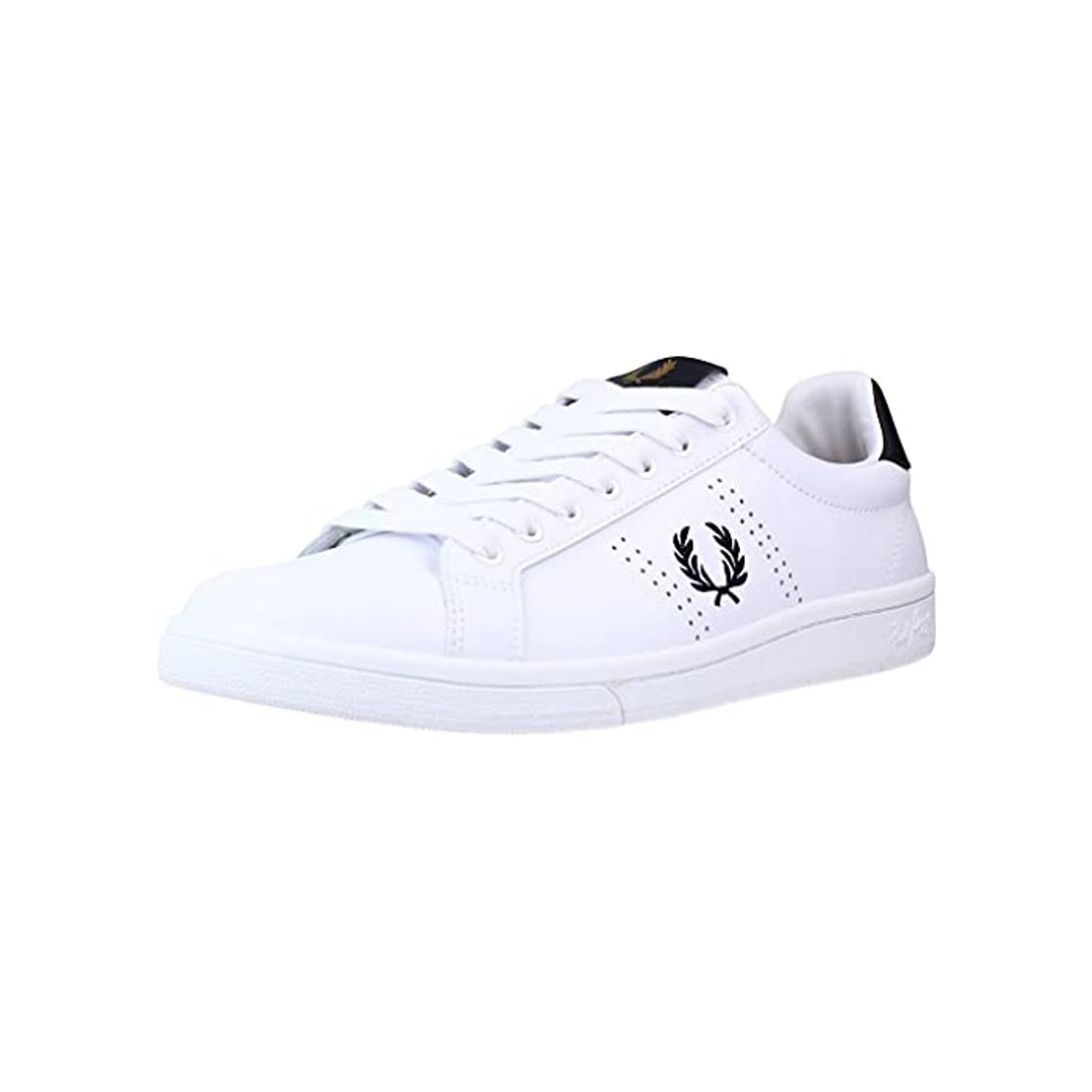 Fashion FRED PERRY B721 Leather Zapatillas Moda Hommes Blanco