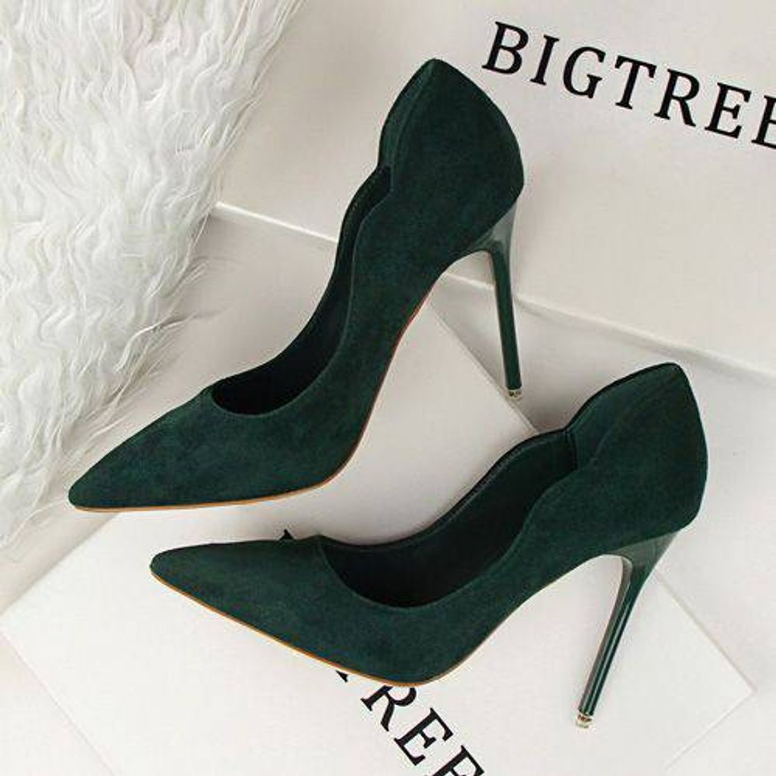 Fashion Scarpin verde