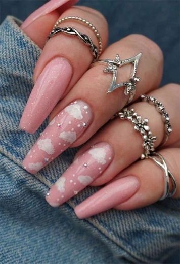 Pink Cloud nails