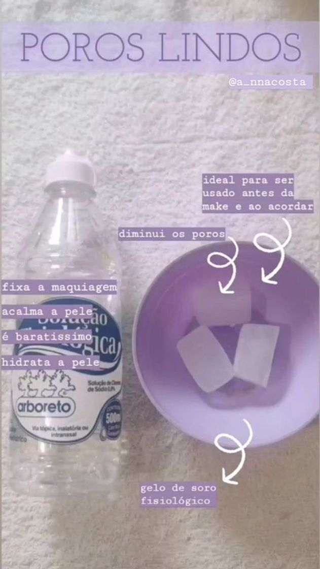 Moda Dica para os poros🧊🧫