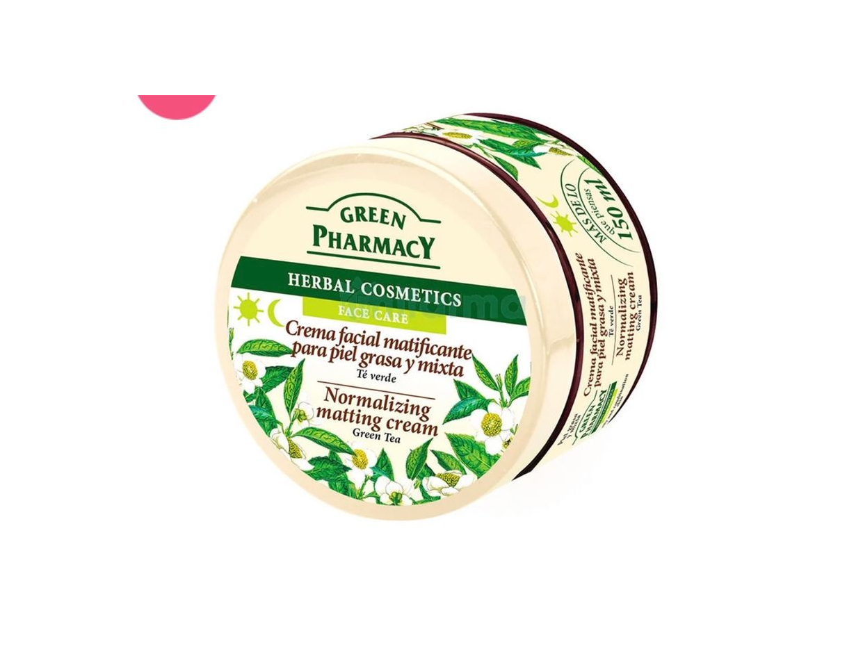 Product Crema Facial Matificante con Té Verde Green Pharmacy 150ml