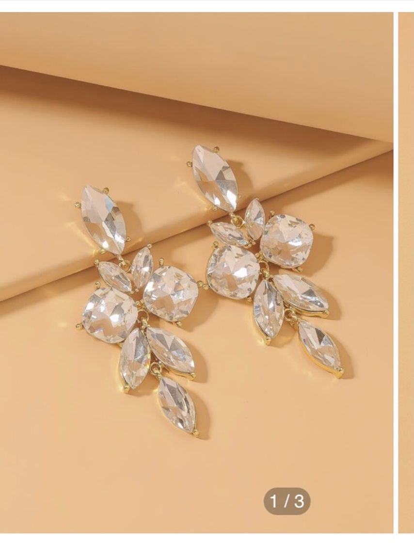 Social Pendientes con diamantes