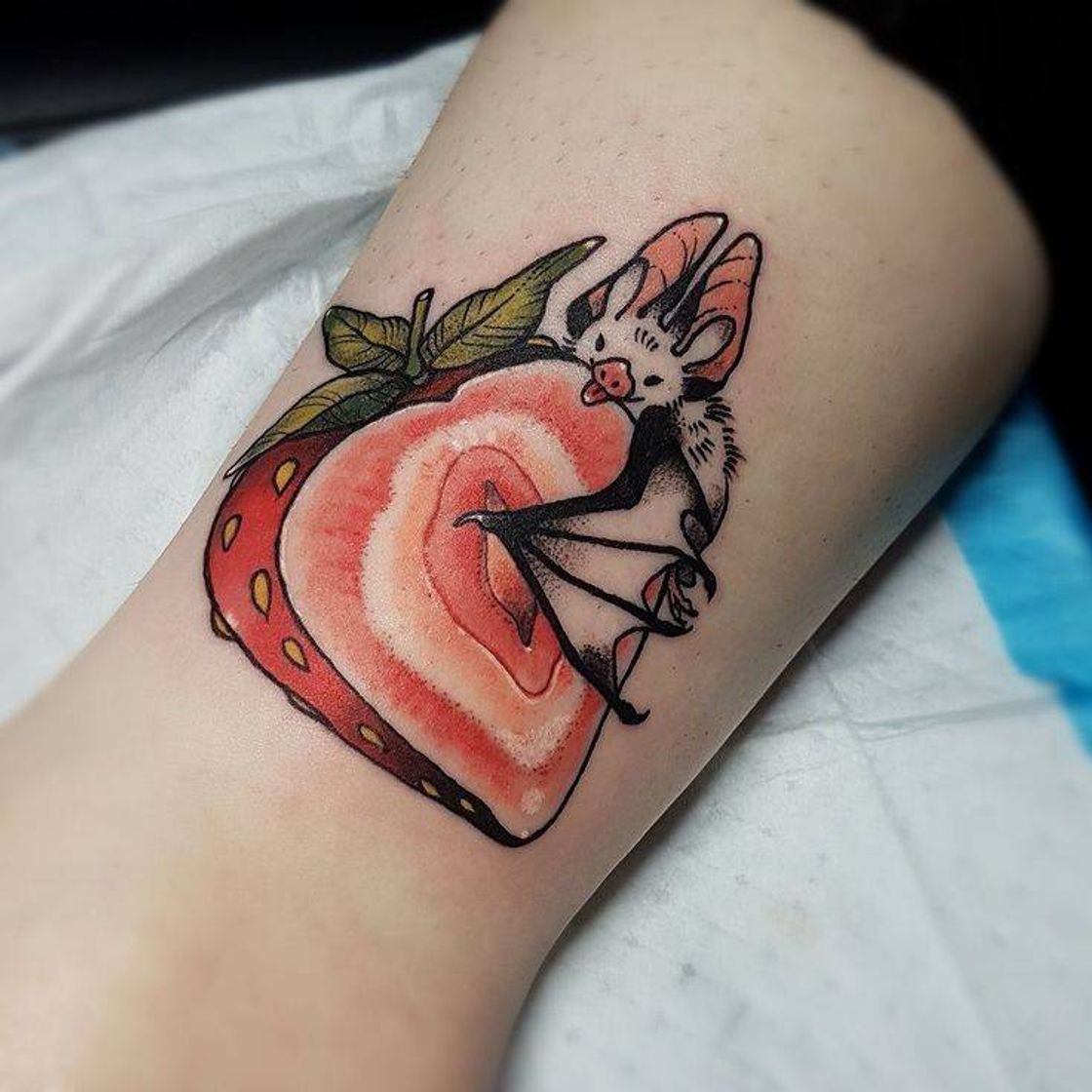 Fashion Tatuagem de moaceguinho frutífero 