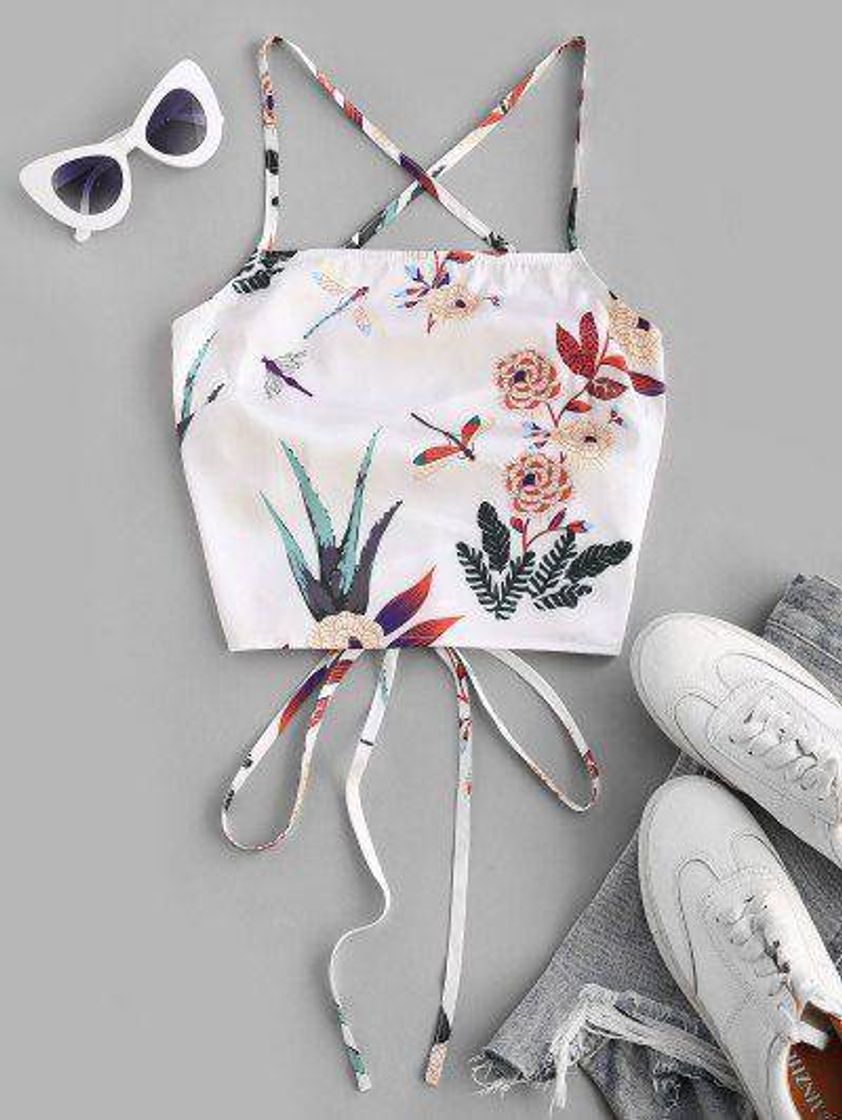 Moda Top floral