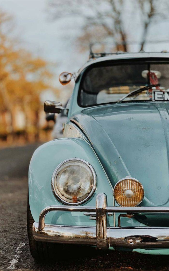 Fashion Fusca azul 💎