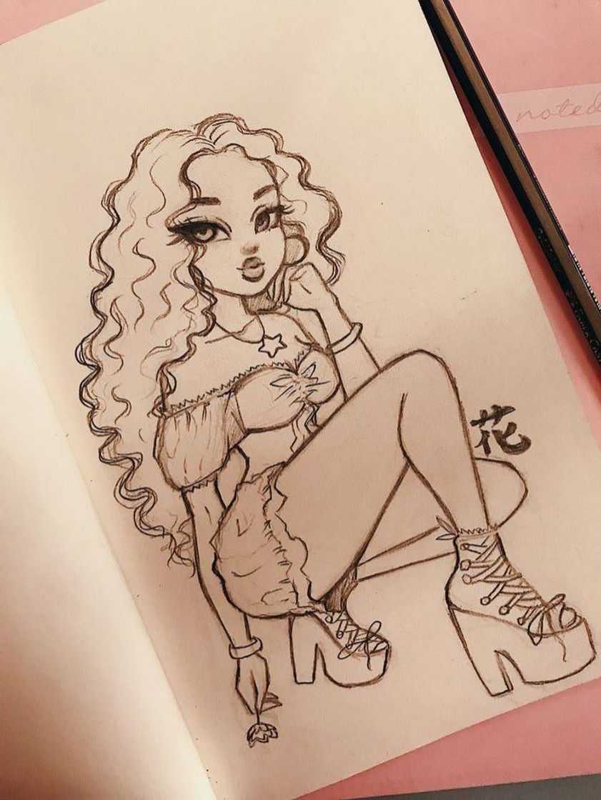 Fashion Desenho ✍🖤