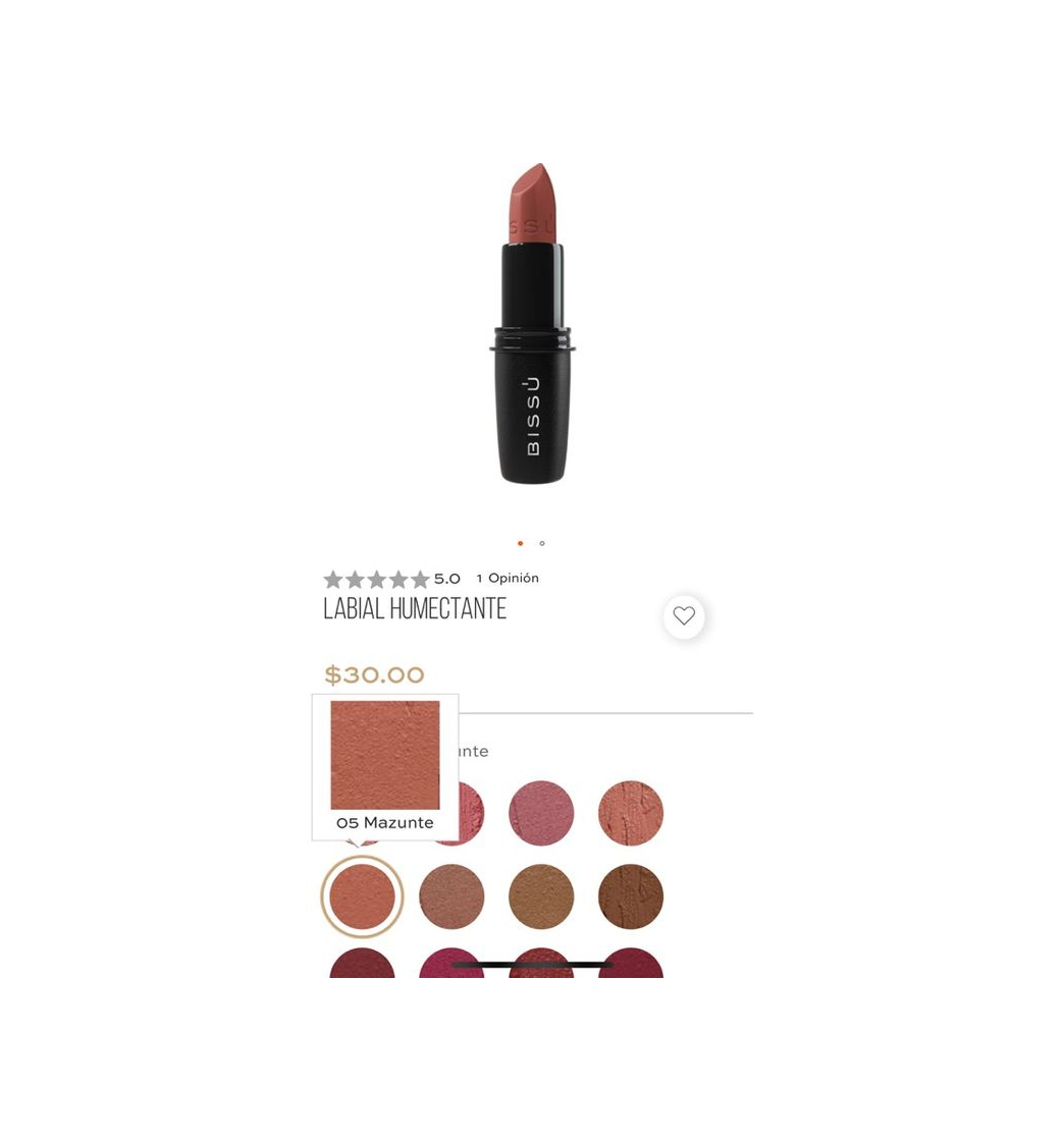 Producto Labial humectante bissu